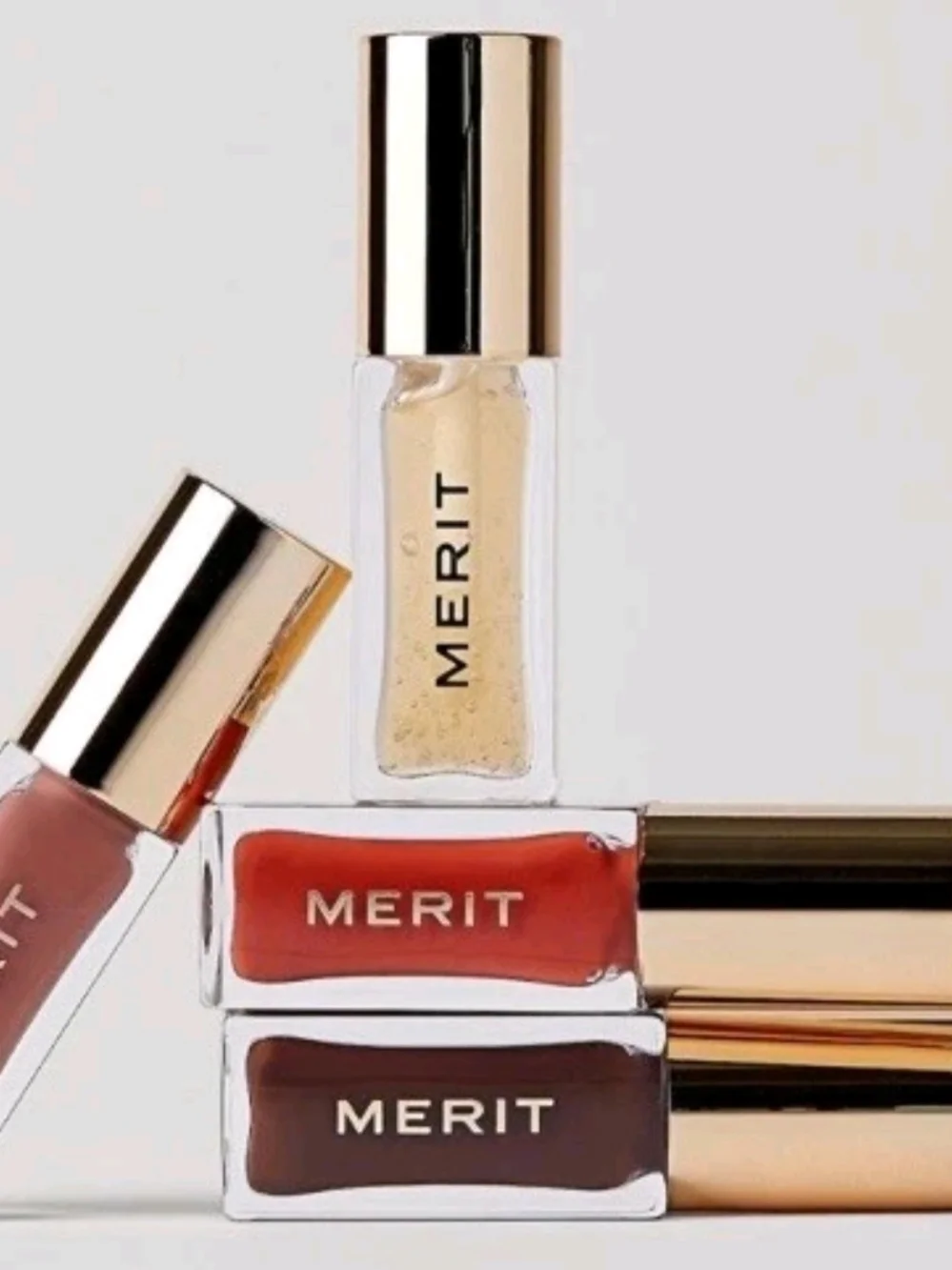 Merit Tinted Lip Oil In Shade Bel Air NIB